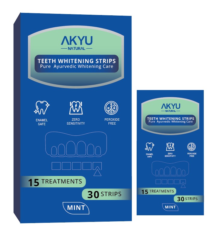 AKYU NATURAL Teeth Whitening Strips